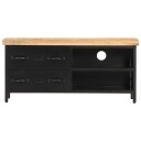 vidaXL TV-benk 90x30x41 cm grovt mangotre