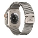 Forcell F Design FA11 Reim i Rustfritt Stål for Apple Watch 38/40/41mm Sølv