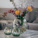 Hadeland Glassverk Ella Lyslykt Grønn 9cm 2pk