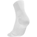 Bauerfeind Run Ultralight Mid Cut Løpesokker Hvit 38 - 40