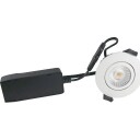 Nordtronic Low Profile ECO innfelt spotlight matt hvit 4000K