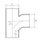 Pipelife Smartline Grenrør med Svingt Innløp PP 110x110mm