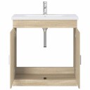  Baderomsinnredningssett Sonoma eik 81 x 40 x 84,5 cm