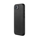 Mujjo Skinnetui for iPhone 16e - Magsafe Kompatibel - Svart