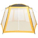 vidaXL Bassengtelt stoff 500x433x250 cm gul