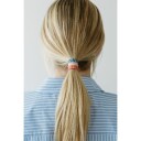 ByBarb Hair ties  multicoloured 8-pack, recycled material striped patt