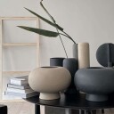 Kabin Vase Fat Black