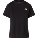 The North Face W Flex S/S Tee Reg - Black - S