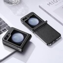 Samsung Galaxy Z Flip6 Dux Ducis Bril Flip-deksel Svart