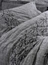Vylonis sengesett 140x200 cm   Sotgrå