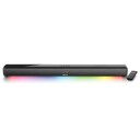 Lenco SB-042 Lydplanke 40W Bluetooth HDMI med LED-lys Svart
