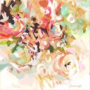 Flower Abstract Plakat Plakat / 30x30cm