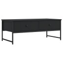 Salongbord svart 101x49x39,5 cm konstruert tre 8721012195196