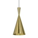 Tom Dixon Beat Pendant Tall Brass LED