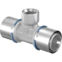 Uponor S-Press Redusert T-stykke 50-Rp1" FT for Gulvvarme og Radiatorsystemer