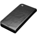 Qialino Classic iPhone 13 Mini Lommebok-deksel I Lær Svart