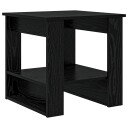  Kaffebord Svart Eik 51 x 50 x 50 cm Konstruert tre