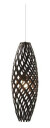 David Trubridge Hinaki Sort Taklampe