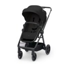 Kinderkraft Classic Black Ny 4 i 1 Mink Pro barnevogn + understell