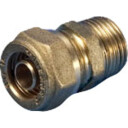 1" x 32 x 4,4 mm Wavin Superflex overgangshylse/nippel