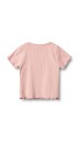 Wheat Rib T Shirt Irene Rose sprinkle (122 cm)