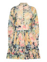 by Ti Mo Cotton Slub Mini Dress   Pink   L