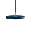 Umage Asteria Mini Taklampe Petroleum Blå med Messingtopp 1664101-09-0 1664101-05-0