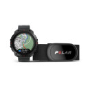 POLAR GRIT X2 PRO PREMIUM UTENDØRS SPORTSKLOKKE + POLAR H10-PULSBELTE, SVART/SVART S-L