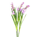 Europalms Arum Set, 3 Branches With Leds Pink 85cm