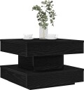  Salongbord 360 graders roterbart svart 50x50x34,5 cm
