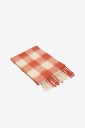 Becksöndergaard - Skjerf Check Mincho Scarf - Orange