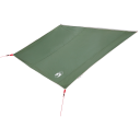 Vannavstøtende tarp med tak grønn