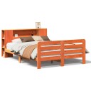  Sengeramme uten madrass brun 135x190 cm heltre furu 8721158410733