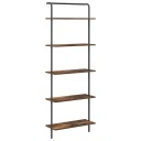  Bokhylle Røkt eik 60 x 24 x 168 cm Konstruert tre