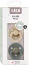 BIBS Colour Smokk 2-Pack Lateks Str 2 Symmetrisk Vanilla/Pine