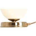 Aldex Ball bordlampe gull Ø17 cm