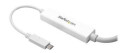 StarTech.com 3 m (10 ft.) USB-C to DisplayPort Cable - 4K 60Hz - White - external video adapter - STM32F072CBU6