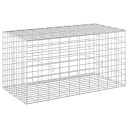 vidaXL Gabion med 3,5 mm tråd og 5x10 cm mesh 100x50x50 cm
