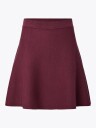 Y.A.S Fonny High Waisted Skirt Burgunder XS