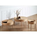 Woud Arc sidebord Oljet eik