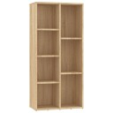 vidaXL Bokhylle sonoma eik 50x25x106 cm sponplate