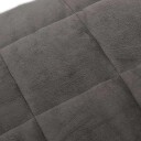 Vidaxl Vektdyne grå 200x225 cm 9 kg stoff