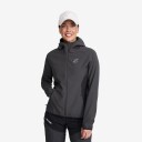 Revolutionrace Distance Pro Wind Jacket Dame Anthracite/Black XS Vindjakker