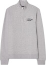 Lexington Clothing Organic Cotton Half Zip Sweater   Grey   L