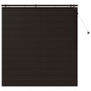 vidaXL Venetiansk persienne Mørk brun 155 x 160 cm 35 mm