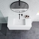 Pulcher Mood 100 Soho   Baderomsmøbel 100x46 cm matt hvit med SolidTec® vask