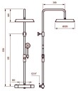 Tapwell ARM7200 Takdusj Oksiderende Messing