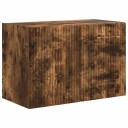  TV Veggskap Røkt eik 59,5 x 31 x 40 cm Konstruert tre