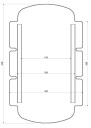 Lifestyle Garden Hammocktak Beige 200 x 130 cm Beige