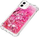 Trolsk Mobildeksel med Flytende Glitter Rosa (iPhone 12 mini)